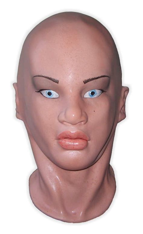 sexy mask|Masks of real faces: real face masks in latex & foam latex.